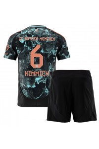 Bayern Munich Joshua Kimmich #6 Babytruitje Uit tenue Kind 2024-25 Korte Mouw (+ Korte broeken)